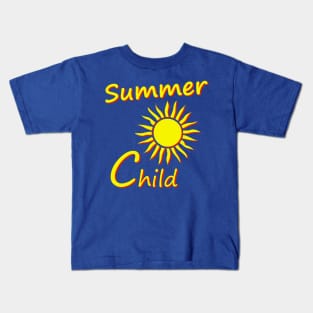 Summer child, season summer Kids T-Shirt